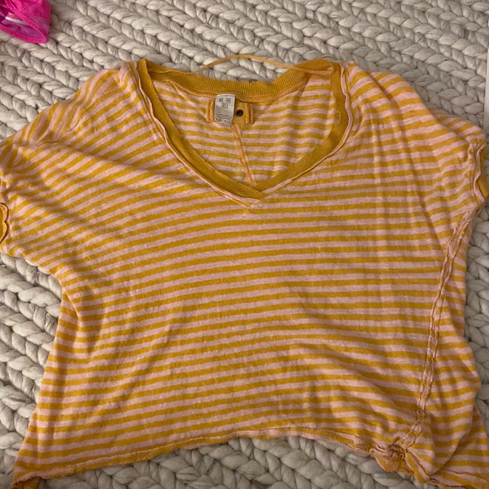 Free people Striped T shirt!!